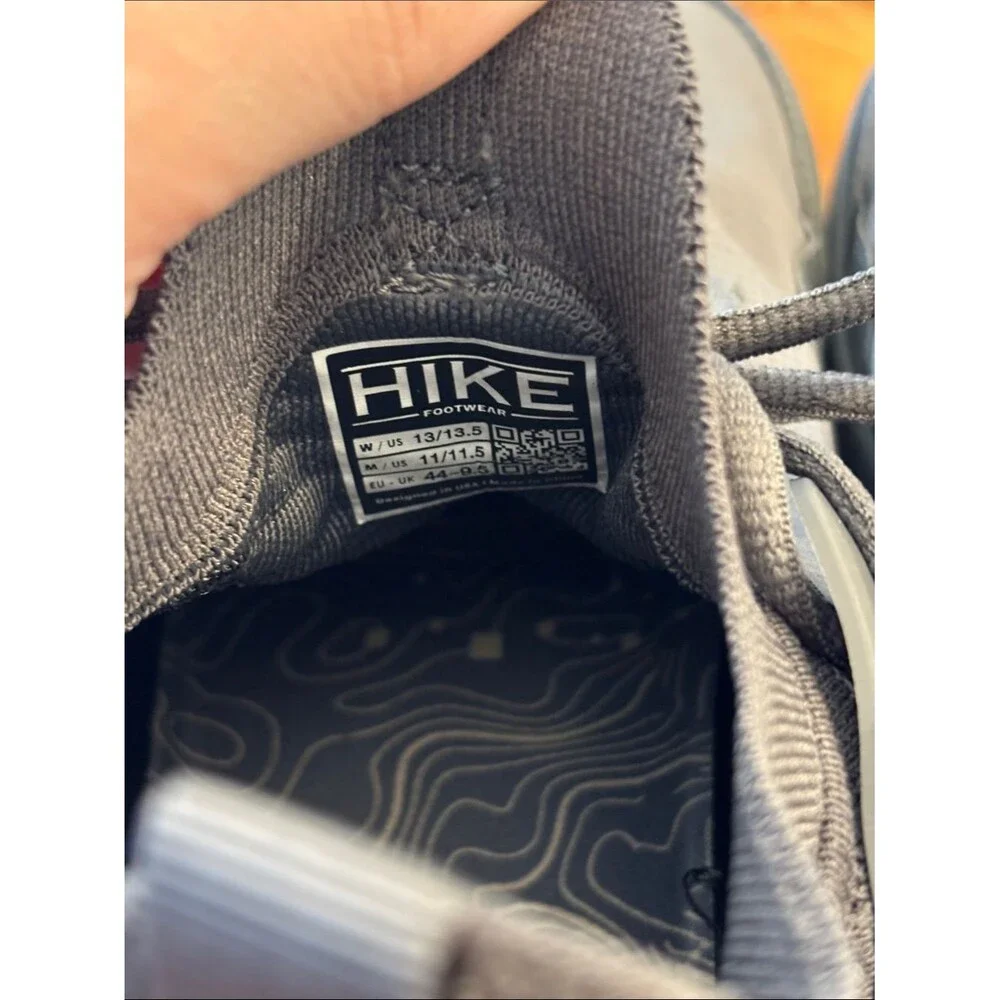 Hike Footwear Gray Avara Trek Unisex Boots Size 44